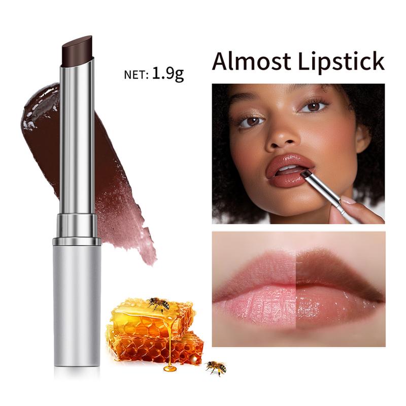 Lipstick in Dark Honey, Natural Lip Color, Long Lasting Moisturize Lip Gloss, The Perfect Blend of a Lipstick and Lip Balm in One Makeup Moisture