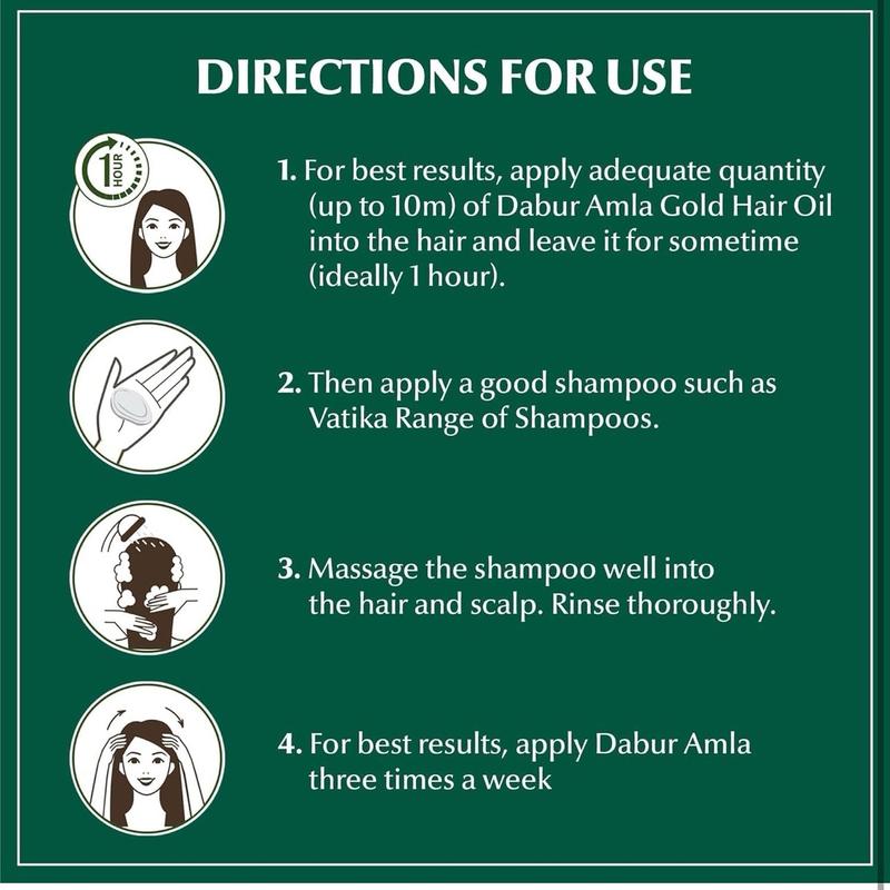 Amla Oil for Healthy Hair and Moisturized Scalp, 200ml