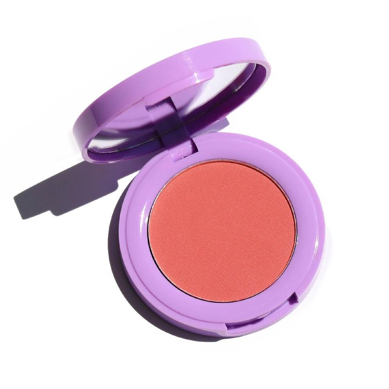 Half Caked Makeup In Bloom Pressed Powder Blush - Primer-Infused, Ultra-Pigmented, Matte - Vegan & Cruelty-Free, 3.8g