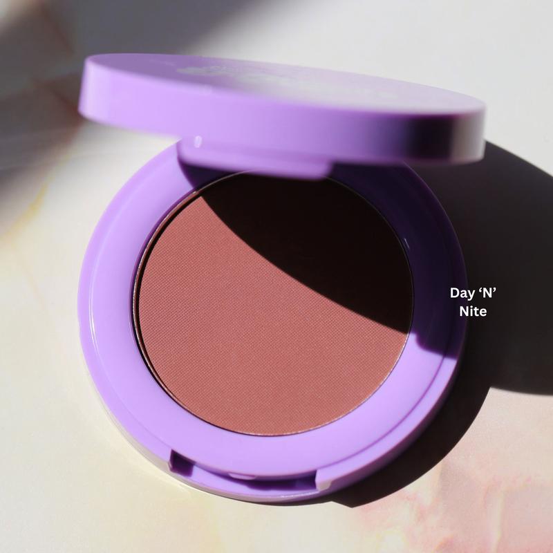 Half Caked Makeup In Bloom Pressed Powder Blush - Primer-Infused, Ultra-Pigmented, Matte - Vegan & Cruelty-Free, 3.8g