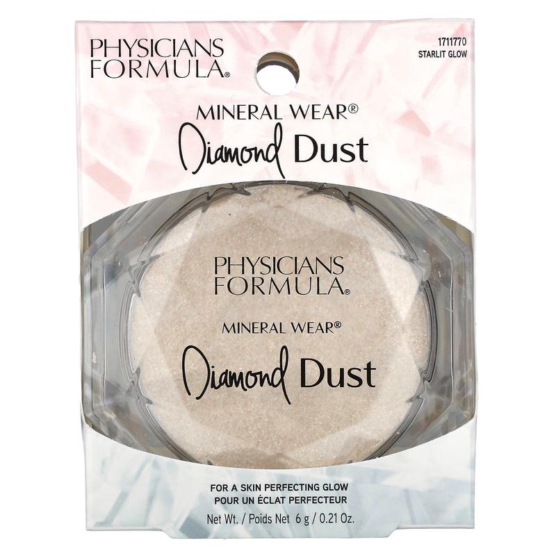 Physicians Formula Mineral Wear, Diamond Dust, 1711770 Starlit Glow, 0.21 oz (6 g)