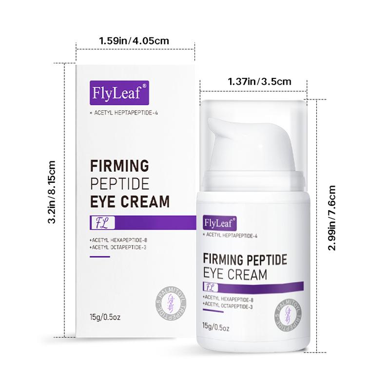 Firming polypeptide eye cream 15g Improves dark circles, loose skin, sagging, etc., reduces dry lines and fine lines, and reduces puffy eye bags