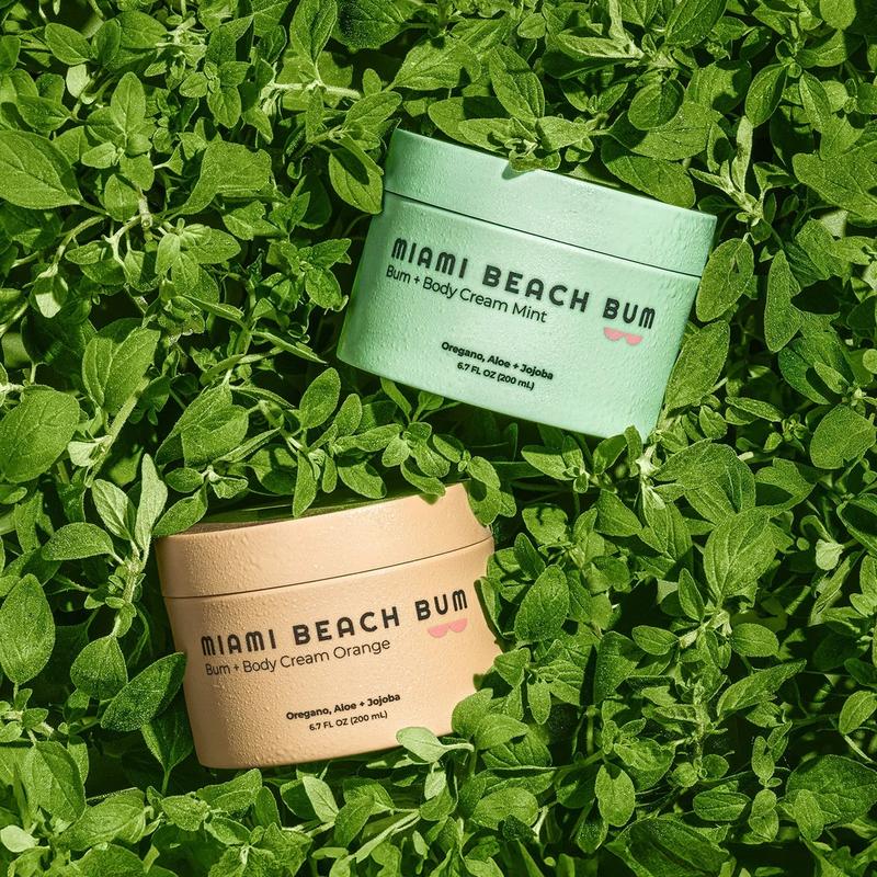 Bum + Body Duo: Soothe Razor Burns, Body Acne, Folliculitis & Irritations With Oregano, Mint & Orange