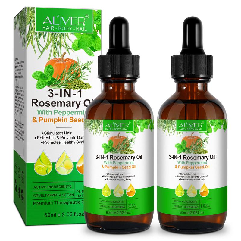 3-in-1 Rosemary Oil with Peppermint and Pumpkin Seed Oil for hair, body and nails Haircare Comfort