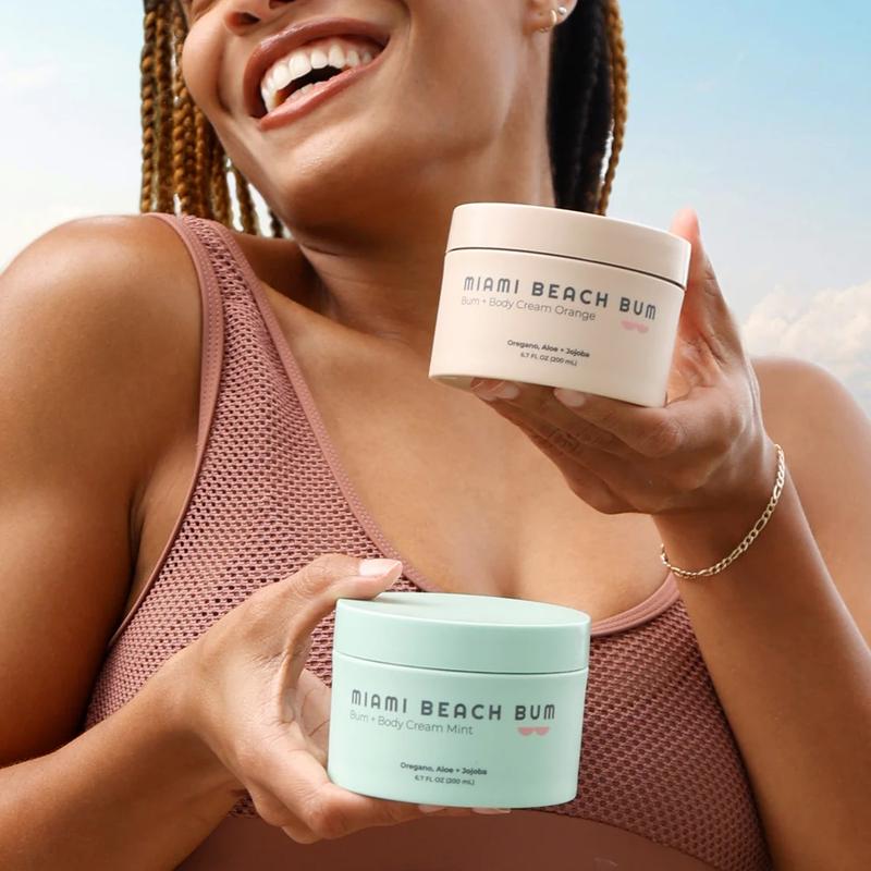 Bum + Body Duo: Soothe Razor Burns, Body Acne, Folliculitis & Irritations With Oregano, Mint & Orange