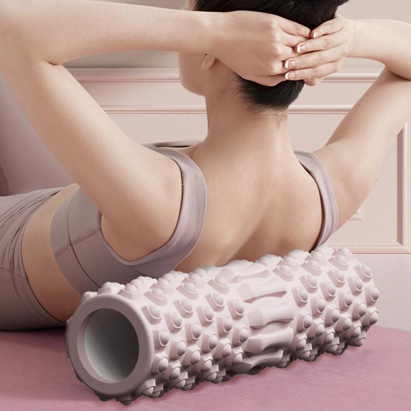 Yoga Foam Roller, 1 Count Muscle Massage Roller, Muscle Relaxation Tool For Home Gym Workout, yogachallenge