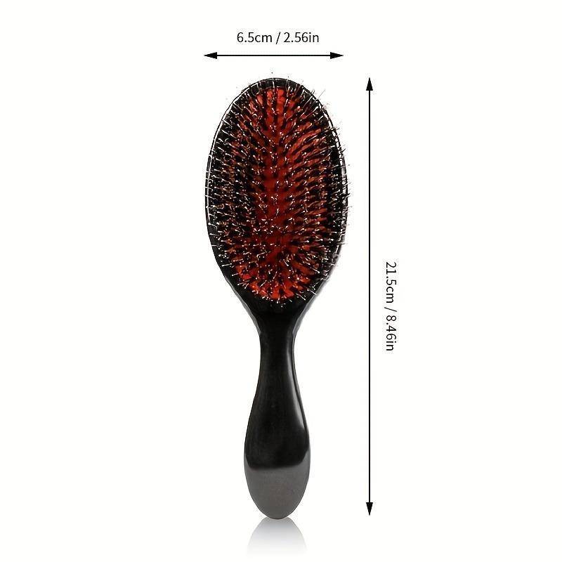 Scalp Massager Hair Brush, Hairdressing Detangling Comb, Salon Hairbrush, Heatless Haircare & Styling Tool, Hair Brush for Curl Hair Detailing, Christmas Gift