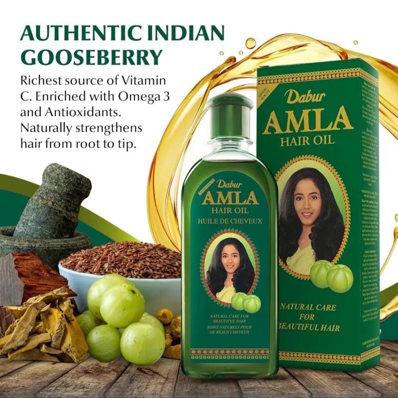 Amla Oil for Healthy Hair and Moisturized Scalp, original Indian Oil for Men and Women, Natural Care for Beautiful Hair (200ml) Haircare Comfort