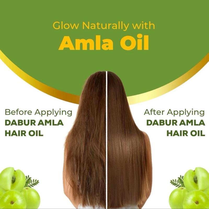 Amla Oil for Healthy Hair and Moisturized Scalp, original Indian Oil for Men and Women, Natural Care for Beautiful Hair (200ml) Haircare Comfort