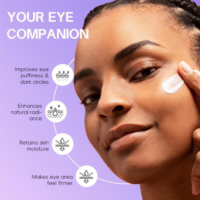 Firming polypeptide eye cream 15g Improves dark circles, loose skin, sagging, etc., reduces dry lines and fine lines, and reduces puffy eye bags