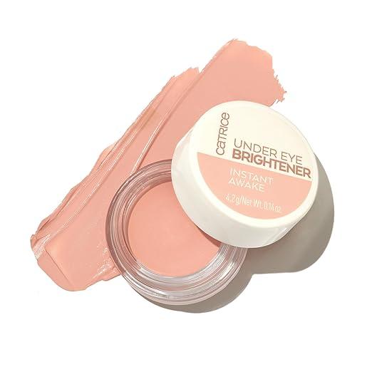 Under Eye Brightener Conceal & Brighten Dark Circles With Hyaluronic Acid & Shea Butter Vegan, Cruelty Free & Paraben Free (010  Light Rose)