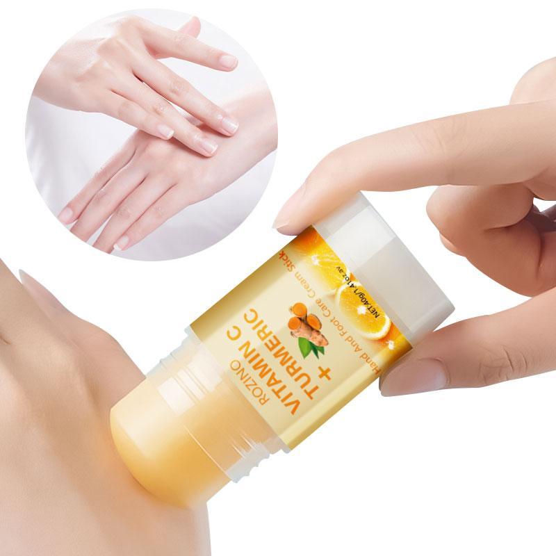 Vitamin C Turmeric Hand & Foot Cream, Deep Moisturizing Hand & Foot Care Lotion, Hand & Foot Care Product for Women & Men