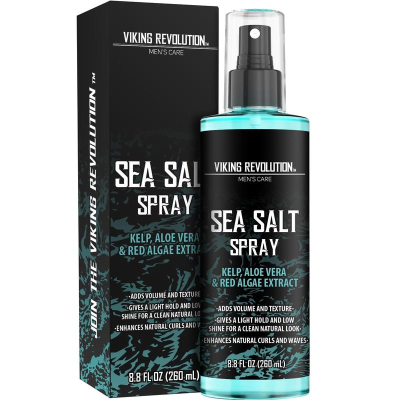 Viking Revolution Sea Salt Spray for Hair Men - Hair Texturizing Spray with Kelp, Aloe Vera and Red Algae Extract - Surf Spray to Add Volume and Texture Sea Salt Spray for Men Beach Hair Spray - 8.8Oz no brand