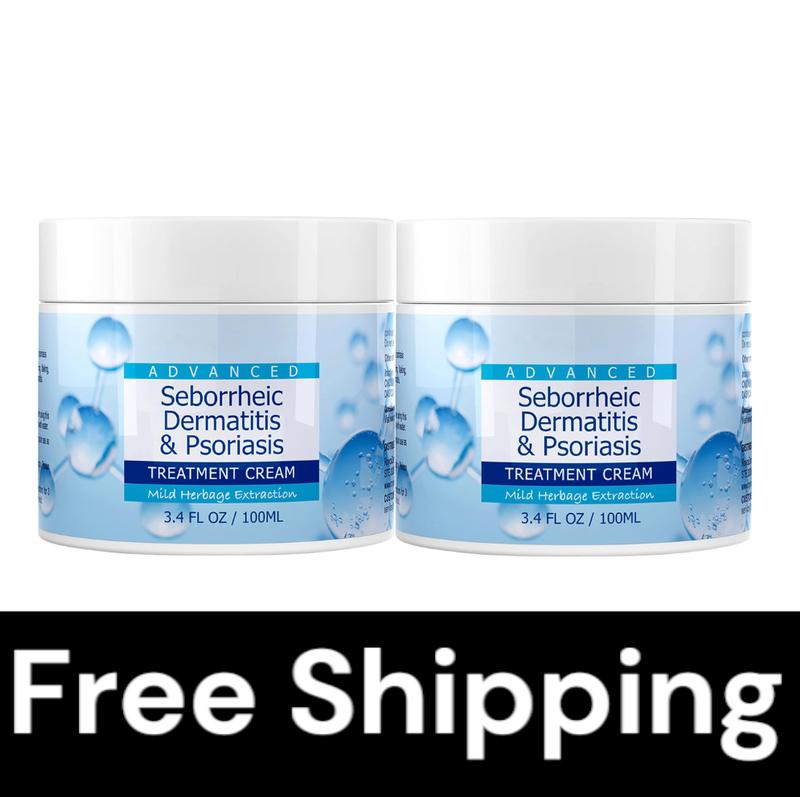 [ Flash Sale ]Seborrheic Dermatitis Cream Scalp Treatment for Psoriasis, Folliculitis, Dry Scalp, Dandruff, Anti-Itch Conditioner Haircare Herbal