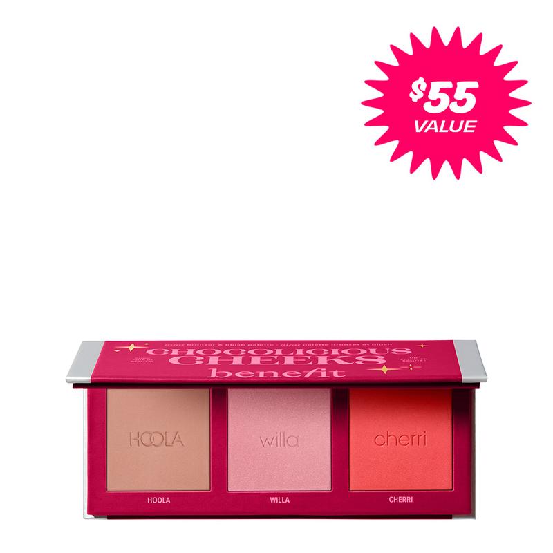 Benefit Cosmetics Chocolicious Cheeks Holiday Set