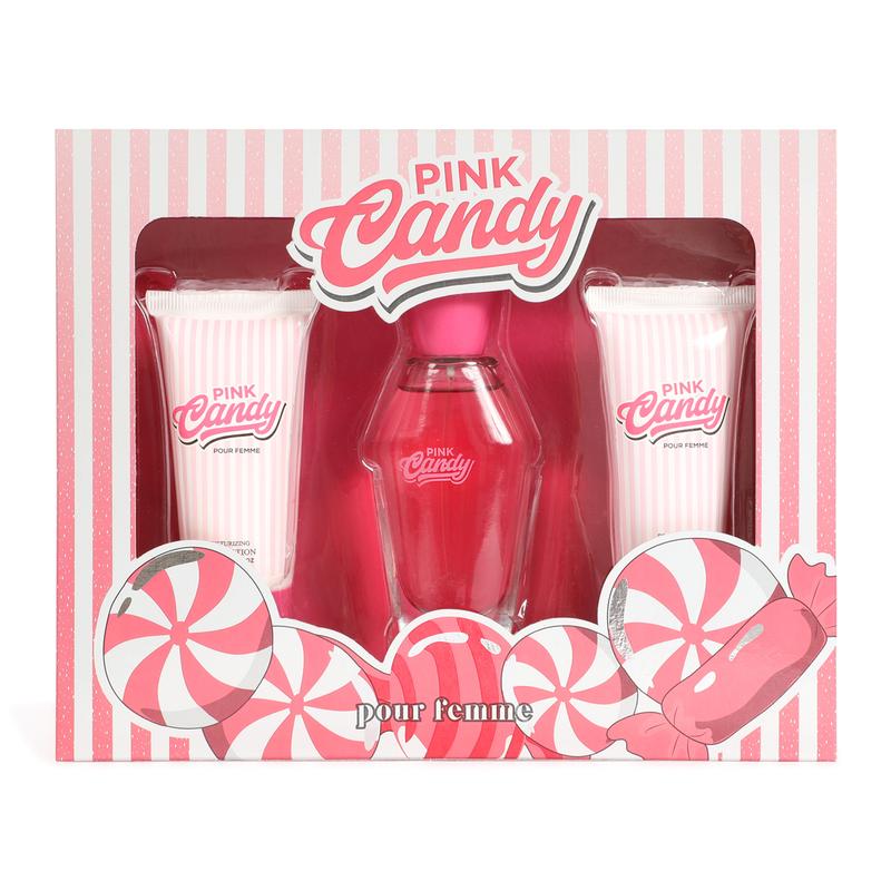 Candy Spray Perfume for Women 3 Piece Set With Body Lotion And Shower Gel