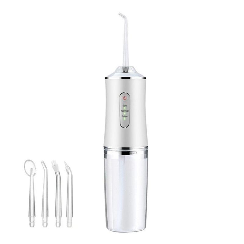 Water Flosser Toothpick - 4 Sprays 3 ModesPortable Cordless Water Flosser for Teeth Cleaning, Waterproof Oral RinseRechargeableSuitable for TravelHome, Gums, Braces CareThree Colors.Christmas Gifts