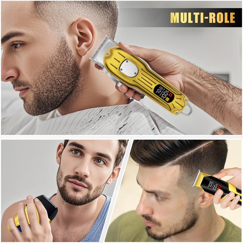 Electric Hair Clippers Haircut Kits for Barber,  Men Electric Shavers Razor & Beard Trimmer Hair Trimmer, Hair Clipper Set Gifts for Men