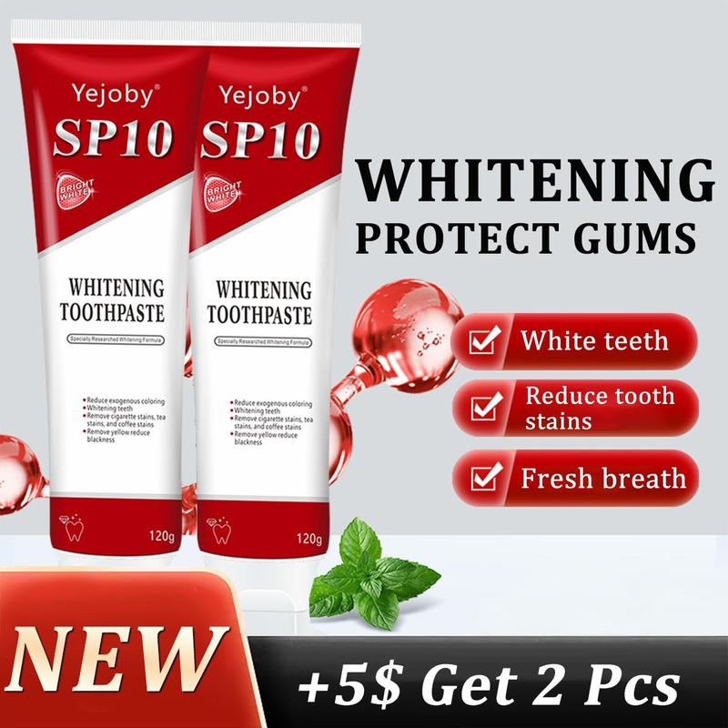 [+5$Get 2Pcs]Super Probiotic Sp-10 Toothpaste, Sp-10 Ultra Whitening Toothpaste, Sp 10 Toothpaste,Fresh Breath, Sp-10 Toothpaste 4.9 oz SP-8,SP-8 SP-6 SP-4 sp-8 sp-6 sp-4 sp8 sp6 sp4 SP-10