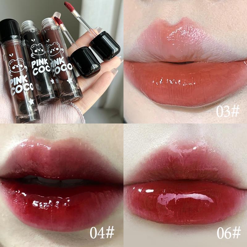 Juicy Long Lasting Lip Gloss, 3pcs set Moisturizing Glossy Mirror Lip Glaze Stick, Plumping Lip Oil Lip Stick for Girls & Women All Occasions Makeup, Makeup Products, Christmas Gift