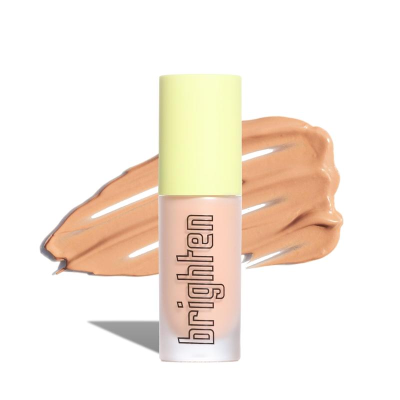 Long Lasting Concealer, 1 Box Brightening Concealer Cream, Full Coverage Flawless Makeup Concealer, Makeup Product for Women & Girls, Made by Mitchell Brighten Concealer