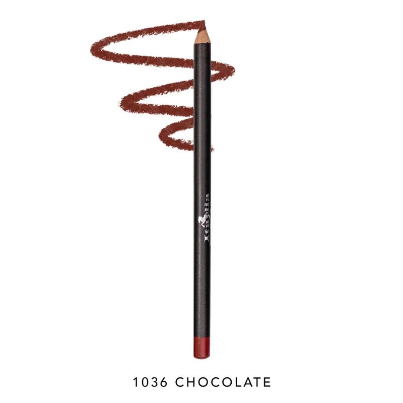 Italia Deluxe Ultra Fine Long Lip Liner Pencil Soft Velvet Formula Lipliner Makeup Cosmetic Flawless Eyeliner Pack