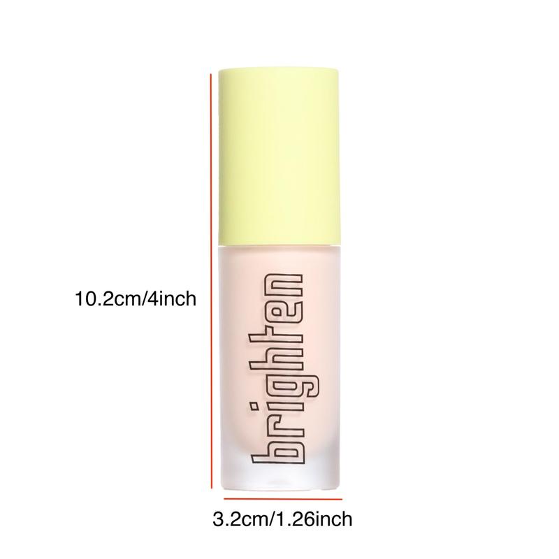 Long Lasting Concealer, 1 Box Brightening Concealer Cream, Full Coverage Flawless Makeup Concealer, Makeup Product for Women & Girls, Made by Mitchell Brighten Concealer