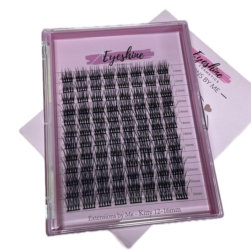 Eyeshine Kitty lash (black12-16mm) CLUSTERS ONLY glue sold separately