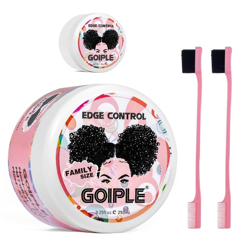 Goiple Edge Control Wax for Women Strong Hold Non-Greasy Smooths Hair Gel for All Hair Types Water-Based Extra Hold Formula Haircare Haircare