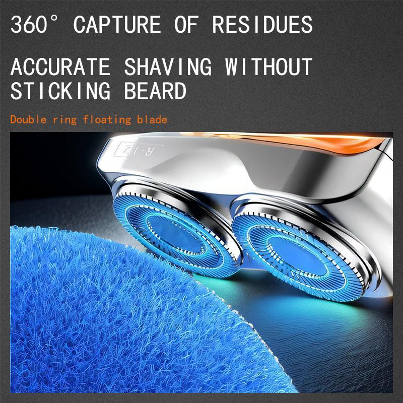 Portable Electric Shaver, Mini Shaver with Box, Portable Men's Electric Shaver for Car, Great for Travel, Daily Use, Christmas Gift