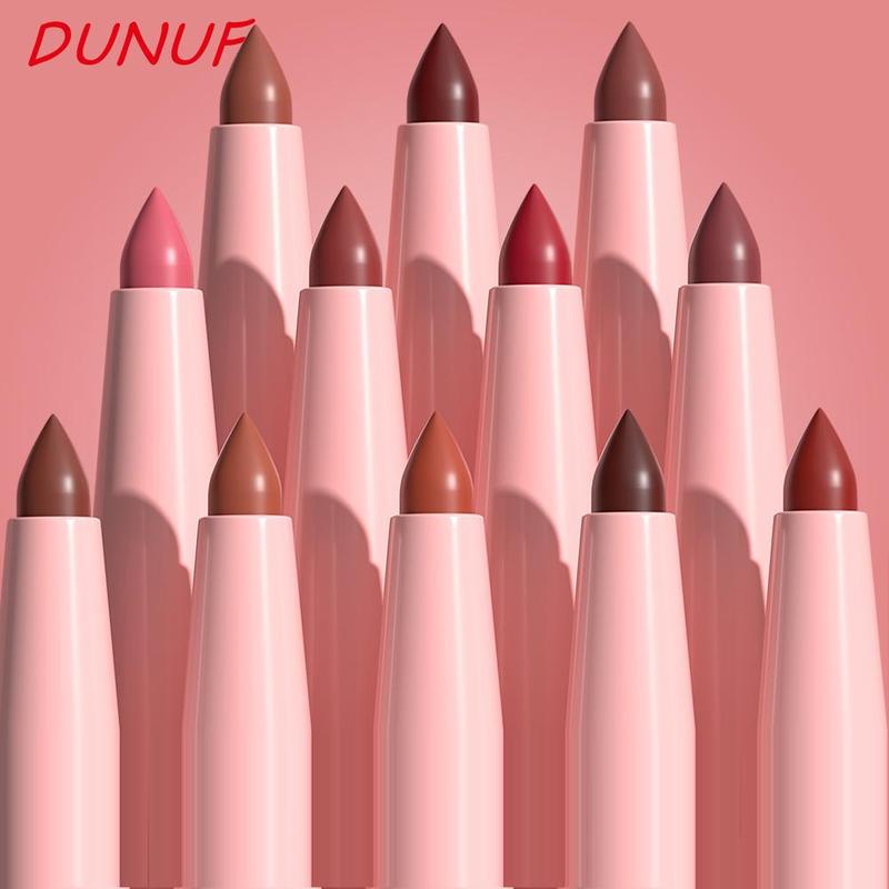 High Pigment Matte Lip Liner Pencil, 6 Counts set Long Lasting Waterproof Lip Liner, Easy Coloring Lipstick Pen, Suitable for All Occasions Lip Makeup, Lip Liners, Christmas Gift