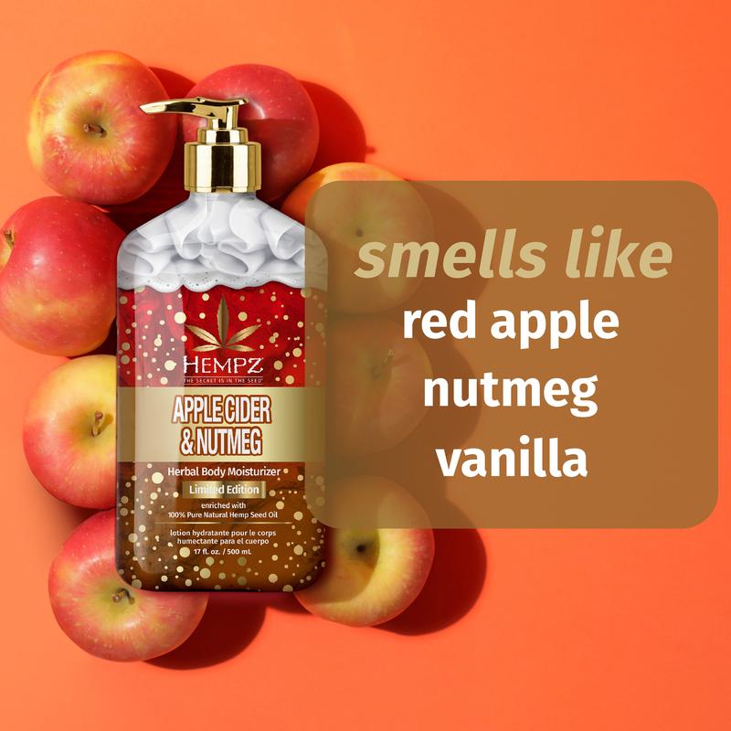 Apple Cider & Nutmeg Herbal Body Moisturizer