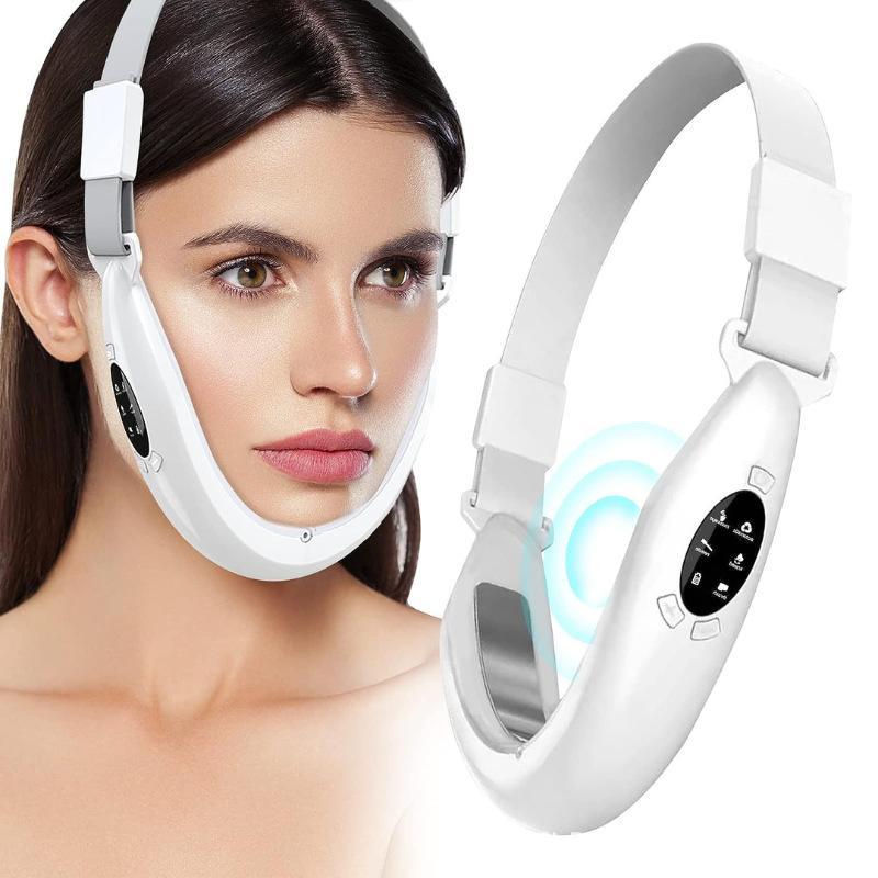 Face Lifter V Face Beauty Meter Face Lifting Belt 5 Modes Face Slimming Massager Facial Beauty Instrument