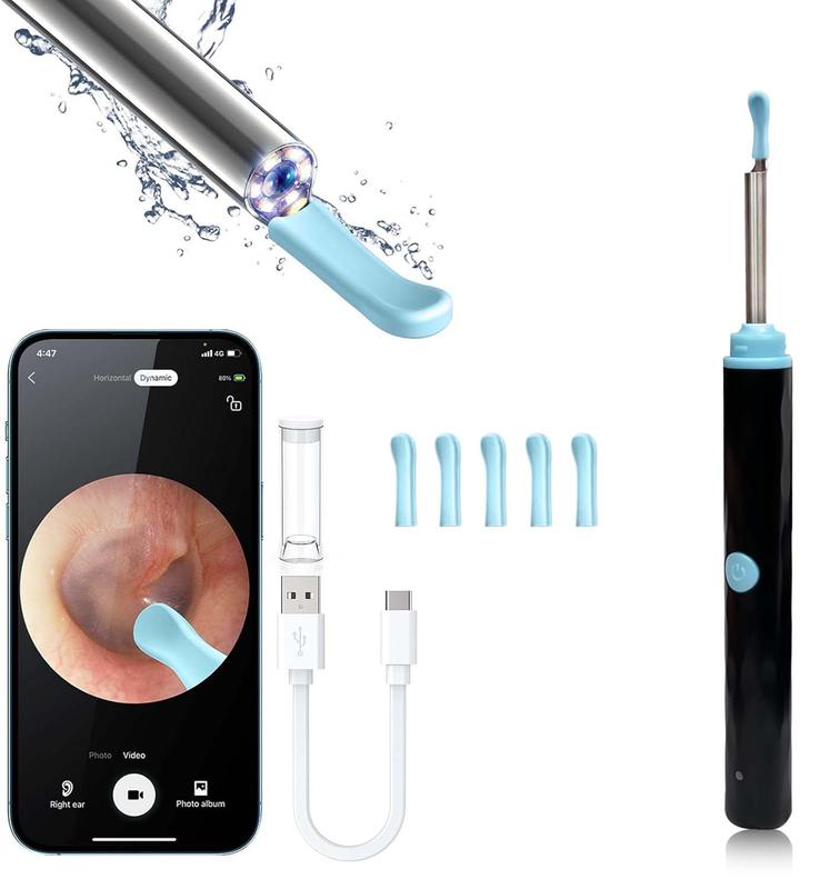 Ear Wax Removal Kit – Camera & Light Equipped for Safe and Effective Ear Cleaning