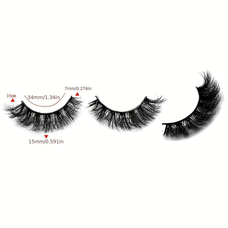 Thick and Curly Fake Eyelashes, Trending Products, Natural Look Eyelash Extensions, Eye Cosmetic Product for Women for Daily Live, Lash Clusters, Lash Clusters Kit, Eyelash Extensions Kit, Christmas Gift