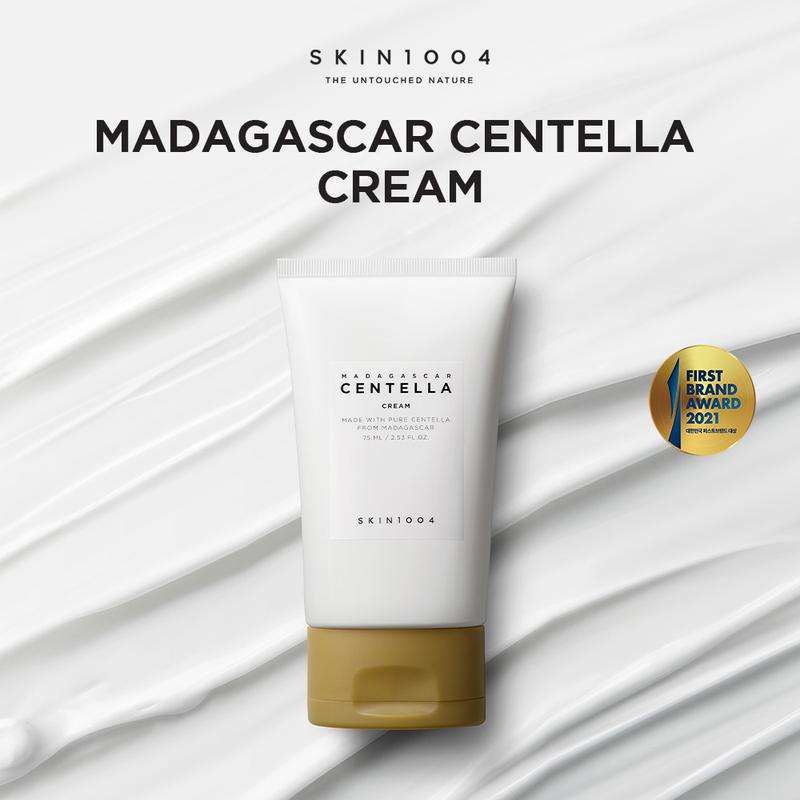 [SKIN1004 Official Shop] Madagascar Centella Cream 2.53 fl.oz, 75ml, Organic Ingredients Moisturizing Skincare, Moisturizer Skincare Mild Texture