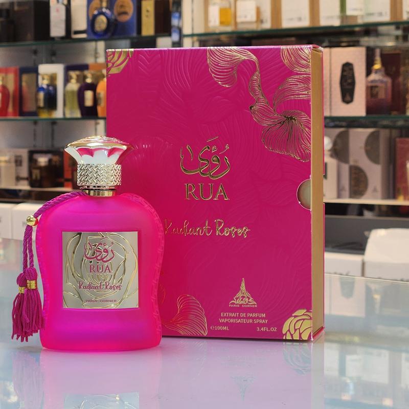 Rua Radiant Roses Perfume Paris Corner EDP Perfume Fragrance 100ml 3.38 Fl Oz Unisex Fragrance