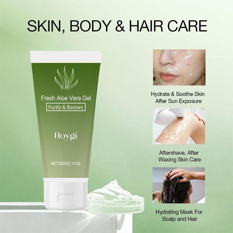 Aloe Vera Gel, Moisturizing Aloe Vera Gel, Hydrating Aloe Vera Gel, Aloe Vera Gel for Face & Body