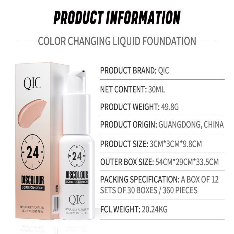 Color Changing Face Foundation, Makeup for Convenience and Versatility, Women and Girl Makeup Accessories, Cosmetic Accessories