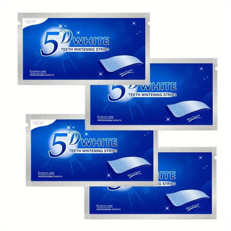 5D tooth strips, tooth stain cleaning, deep cleaning teeth for daily oral care