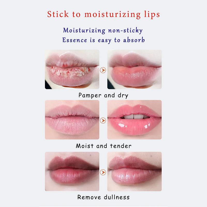 New Lip Balm Remove Dark Lighten Melanin Lip Mask Fade Lip Line Brighten Exfoliating Moisturize Dead Skin Repair Lip Care