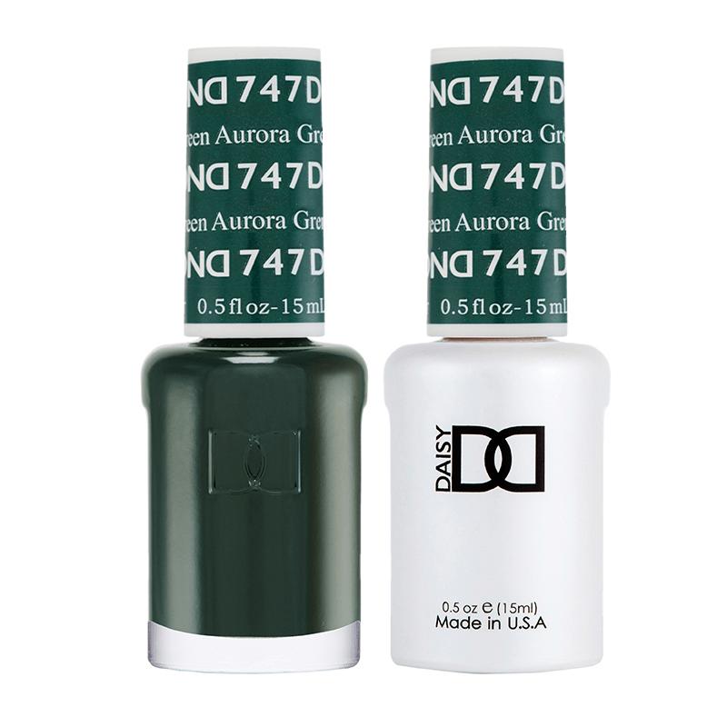 DND Gel Aurora Green #747