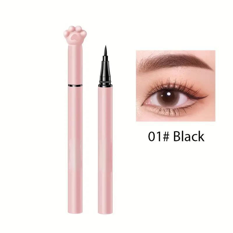 Liquid Eyeliner Pen, Waterproof Long Lasting Eyeliner Pencil, Quick Drying Eyeliner Pen with Precise Flexible Tip and Comfortable Grip