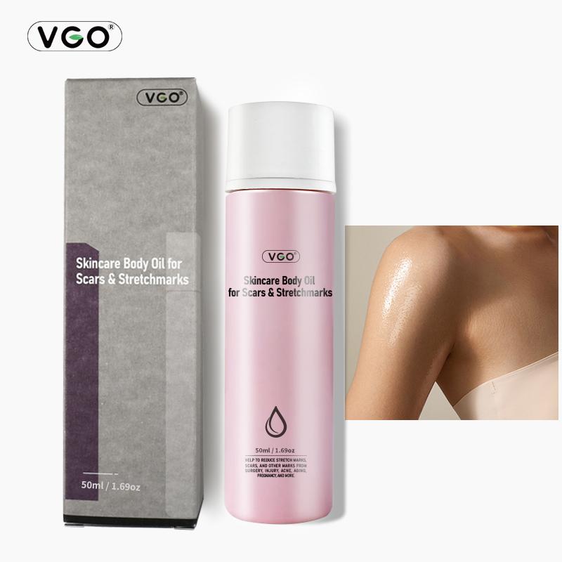 VGO 50ml Skincare Body Oil Vitamin A   E Serum for Scars Skin, Face & Full Body,50ml   120ml Body Care Comfort Cosmetic