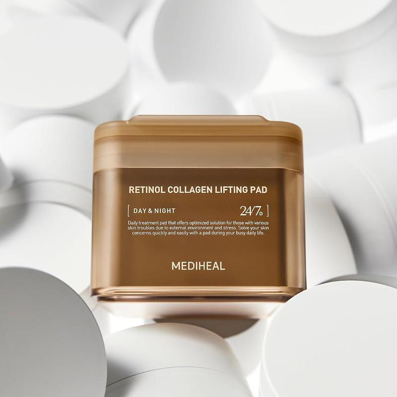 [ MEDIHEAL ] Retinol Collagen Lifting Pad 100 Pads Skincare Calming Cleansing Daily Firming Skin Repair Comfort