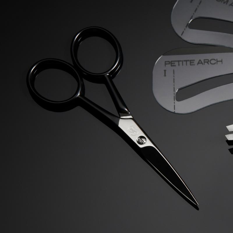 Anastasia Beverly Hills Brow Scissors - Tapered Carbon Steel Eyebrow Scissors Makeup Durable Makeup Durable