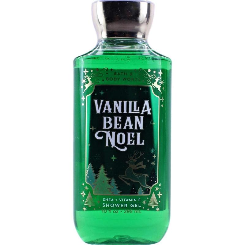 Bath & Body Works Shea & Vitamin E Shower Gel Vanilla Bean Noel