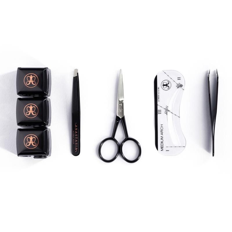 Anastasia Beverly Hills Brow Scissors - Tapered Carbon Steel Eyebrow Scissors Makeup Durable Makeup Durable