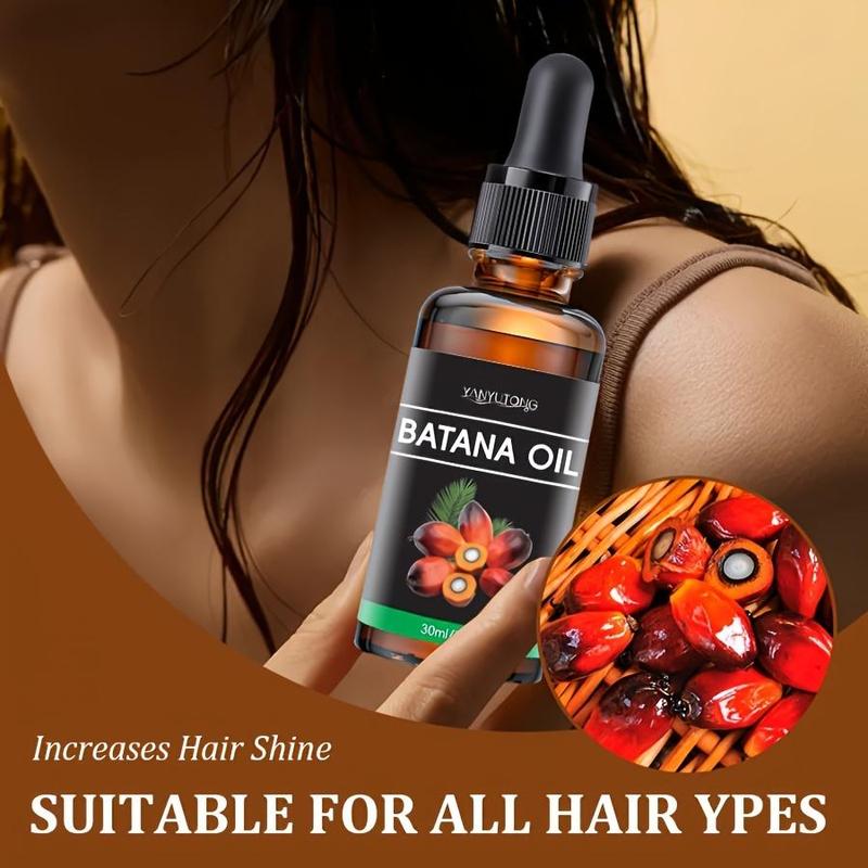 Batana Oil Hair & Scalp Care Set, 1 Count Moisturizing Hair Mask & 1 Count Nourishing Hair Oil, Hair Care & Styling Product for Dry & Damaged Hair