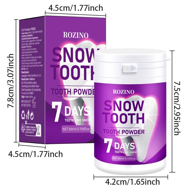 Tooth Powder, 1 Box Teeth Brightening Tooth Powder, Oral Care Tooth Powder for Cleaning Teeth, Dental Care Product for Women & Men